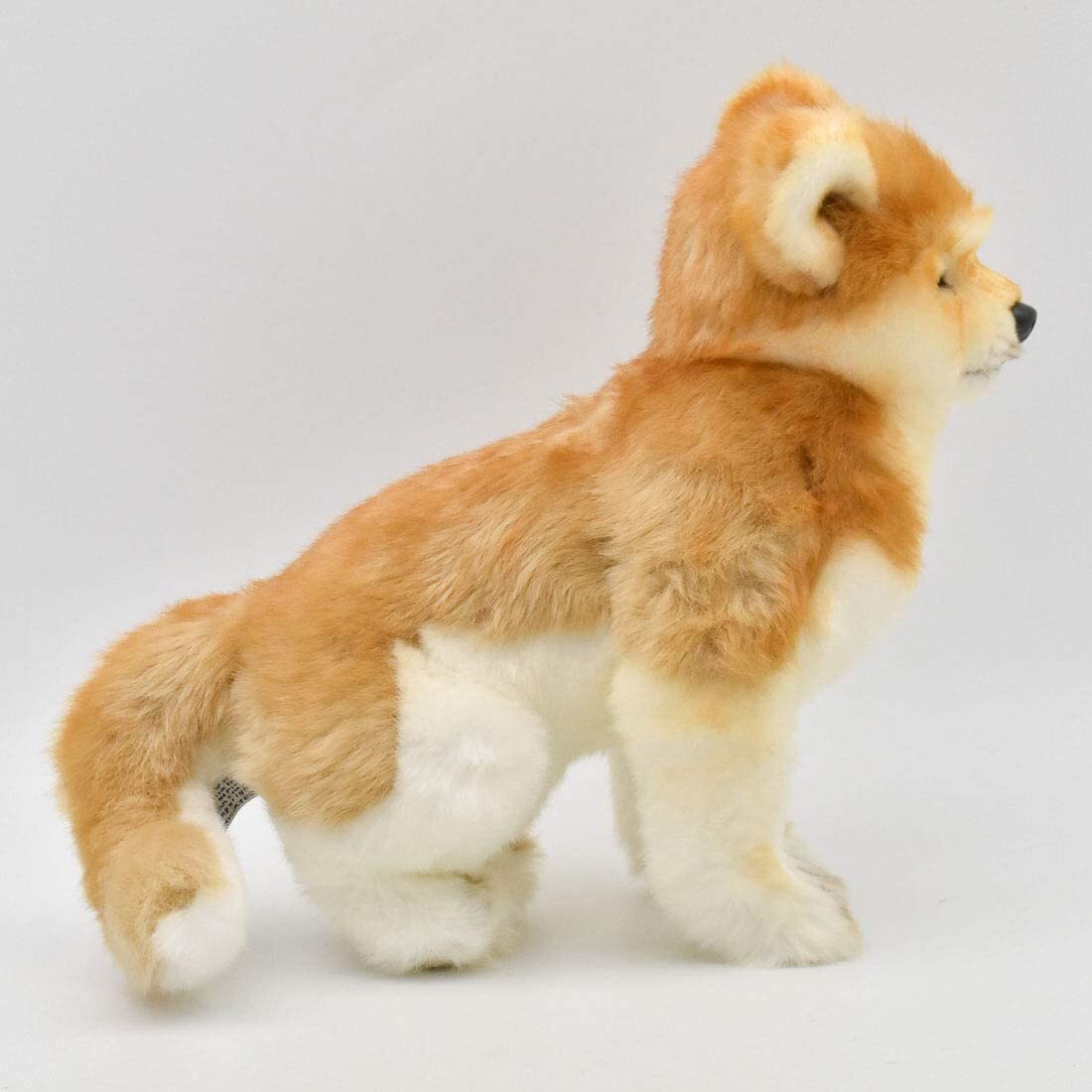 Hansa Shiba Inu Puppy Dog Plush Doll Realistic Fluffy Brown