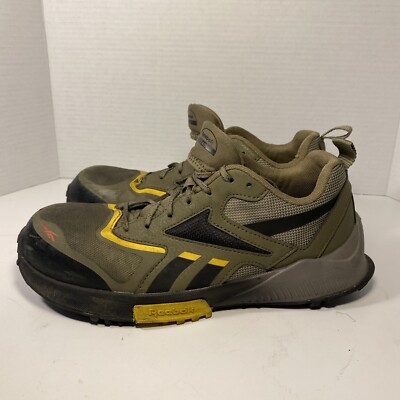 Reebok Lavante Trail 2 Shoes Men s Size 9 Gray Trail Composite Toe RB3240 Run