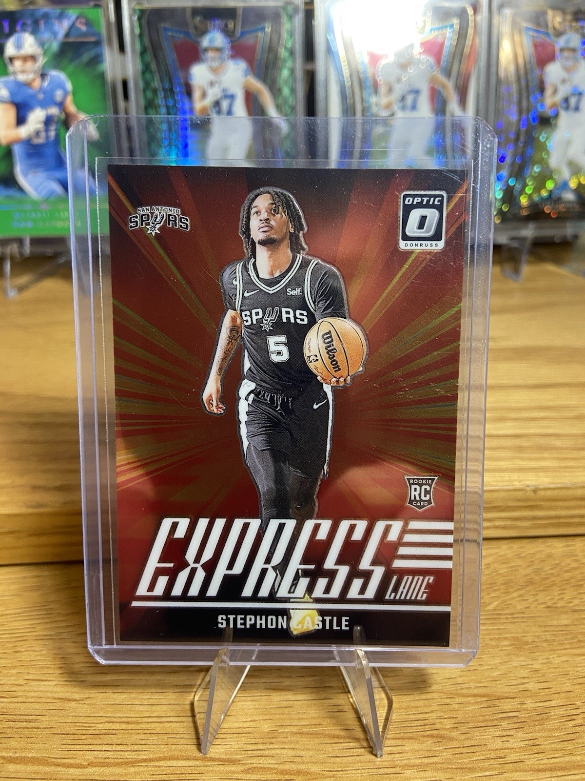 2024-25 Panini Donruss Optic - Express Lane Stephon Castle #1 (RC)