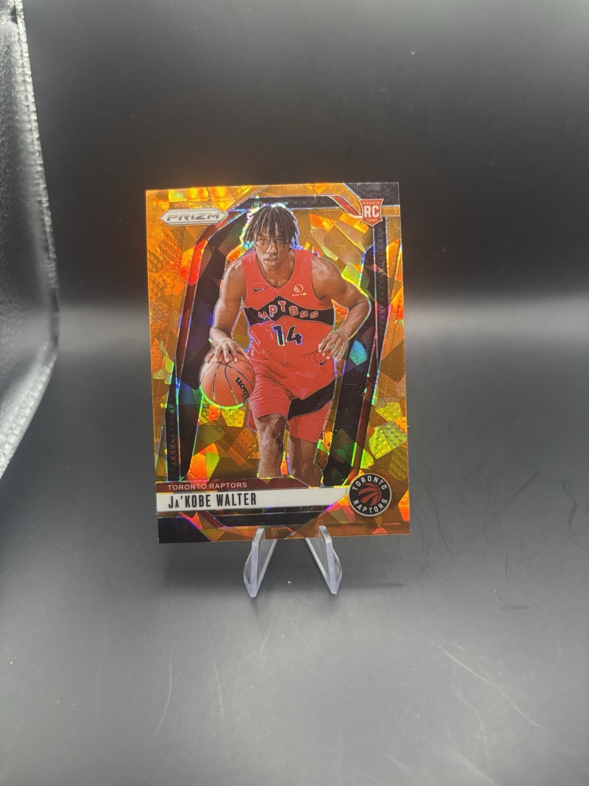 2024-25 Panini Prizm - Ja'Kobe Walter #223 Orange Ice Prizm (RC)