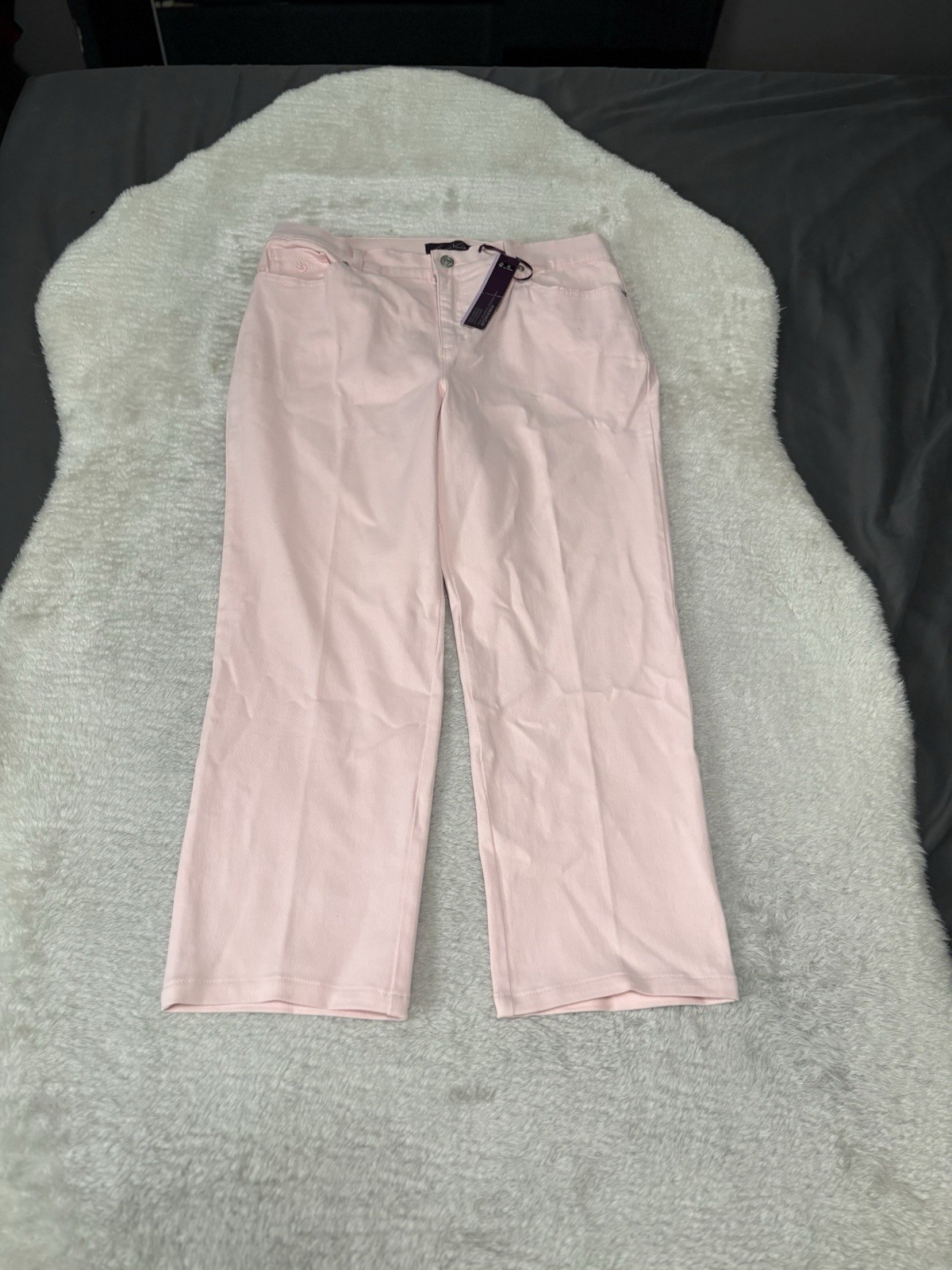 NEW Gloria Vanderbilt Pink Amanda Heritage Fit Tapered Leg C