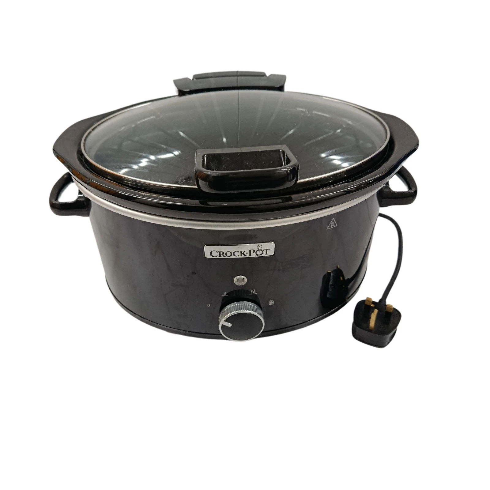 Crock-Pot CSC031 5.6L Slow Cooker Removable Ceramic Bowl Hinged Lid Tested 🥘