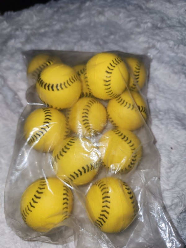 SKLZ Bolt Balls 12-Pack Soft Micro Balls for Pitching Machine