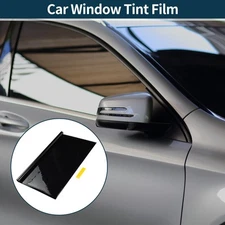 Nano Ceramic Car Window Tint Film 6.56ft x 15.7inch Black VLT 5% IRR 70% UVR 80%