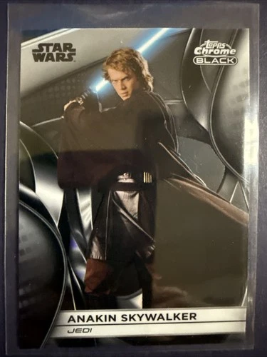 Anakin Skywalker 2025 Topps Chrome Black #CB-10 Star Wars