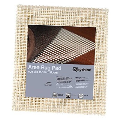  Non-Slip Area Rug Pad Mat Underlay Multipurpose for Hard Surface Floor (6 x 9 