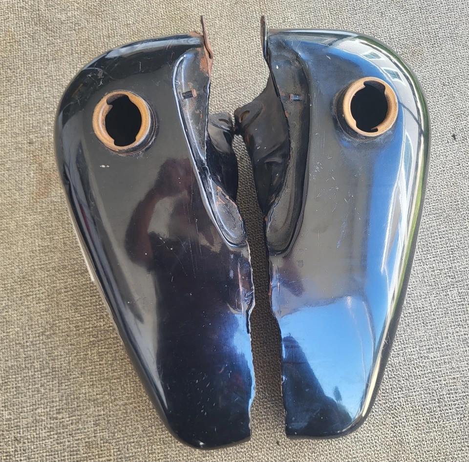 Harley-Davidson 1976 AMF tanques de gasolina Foto 3 de 4