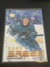 2025-26 Flair Hockey Macklin Celebrini Rare Breed (1:31) SP