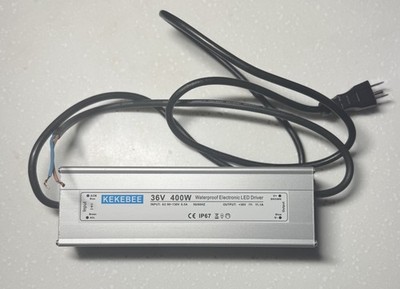 LED Driver 24V400W Waterproof Power Supply AC90-120V to DC24V16.7A Low Voltage 