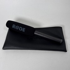 Rode NTG-2 Shotgun Mic  Foam Wind Screen  Pouch Tested Works