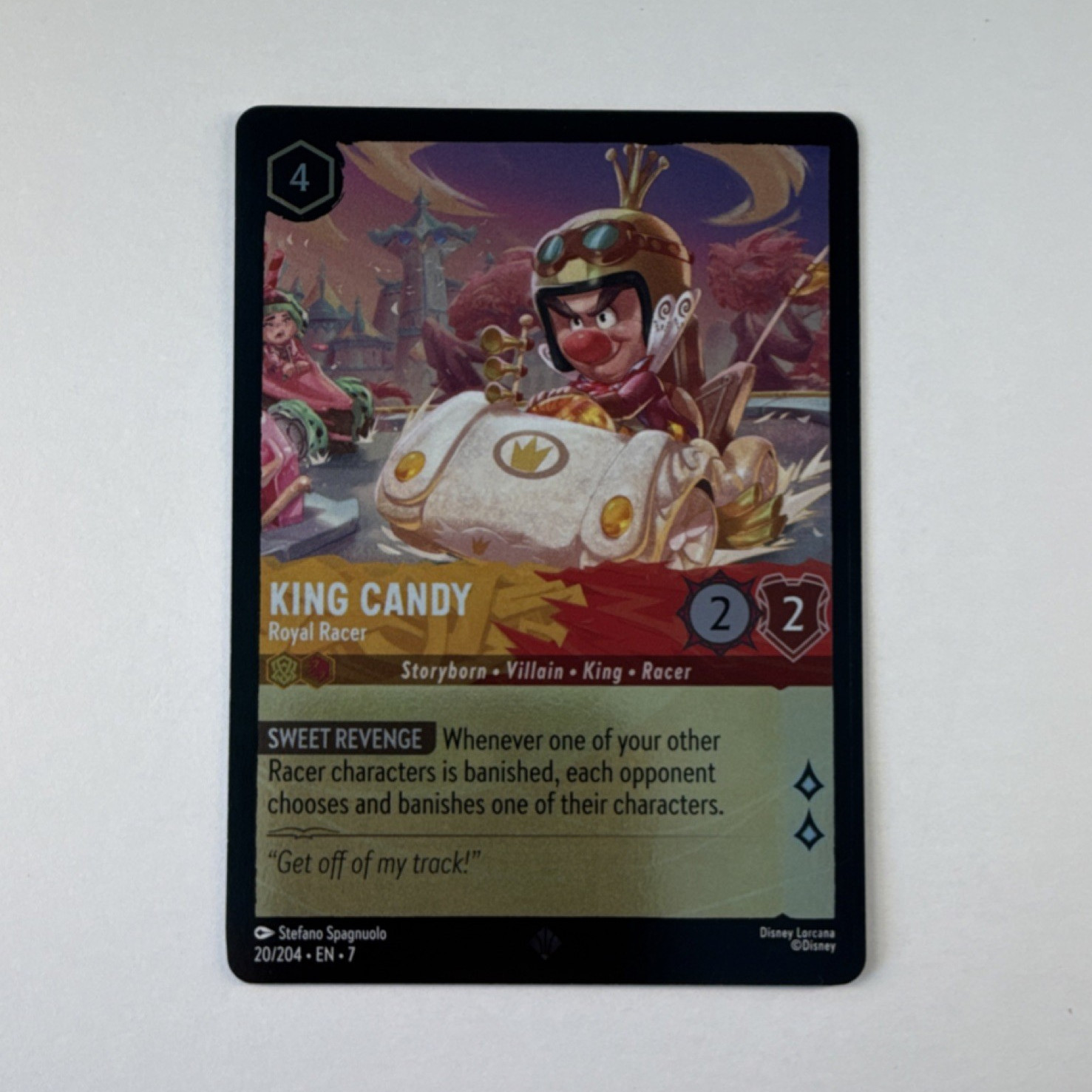 Disney Lorcana TCG King Candy 20/204 The First Chapter Enchanted