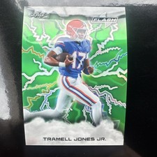 Leaf 2025 Flash Tramell Jones Jr. 1/1 Insert Short Print FB-230 Football Card