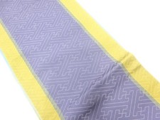 7664021: JAPANESE KIMONO JAPANESE FUKURO OBI / WOVEN STRIPE