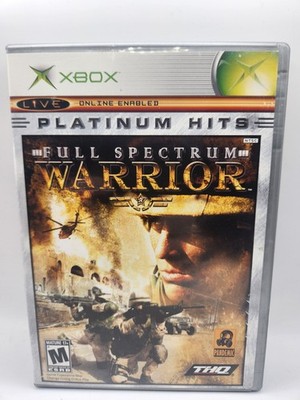 Full Spectrum Warrior Platinum Hits (Microsoft Xbox, 2004), CIB Tested