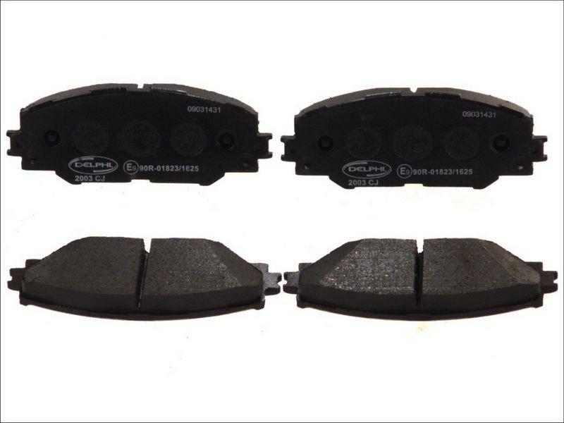 Plaquettes de frein DELPHI LP2003 garniture premium pour freins HS 2.4 2009-2012