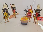 Vintage Playmobil 3732 Native American Buffalo Dancers