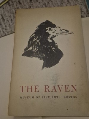 Edgar Allan Poe The Raven Paperback Illustrated Edouard Manet MFA Boston 1956