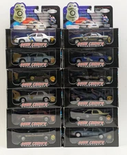 Road Champs Police Car Series 3 Cruiser w/ Pin Crown Victoria Diecast YOUR PICK