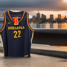 NEW Caitlin Clark Indiana Fever Explorer Edition Nike WNBA Youth Jersey Size Med