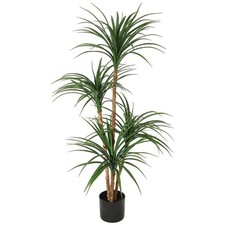 Árbol de dracaena artificial 4 pies Ramas ajustables falsas realistas imitación realista