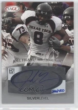 2007 SAGE Auto Football Auto Silver /400 Joel Filani #A18 Rookie Auto RC