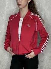 Adidas Originals SST Track Jacket Pink Primeblue GD2375 Women's Size S Firebird