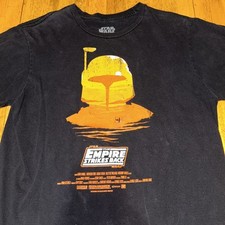 Vintage Star Wars The Empire Strikes Back Boba Fett Movie Promo Shirt Medium