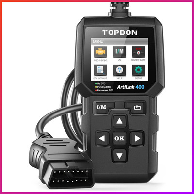 OBD2 Diagnosegerät TOPDON AL400, 10 Modi, TFT Bildschirm, Updates