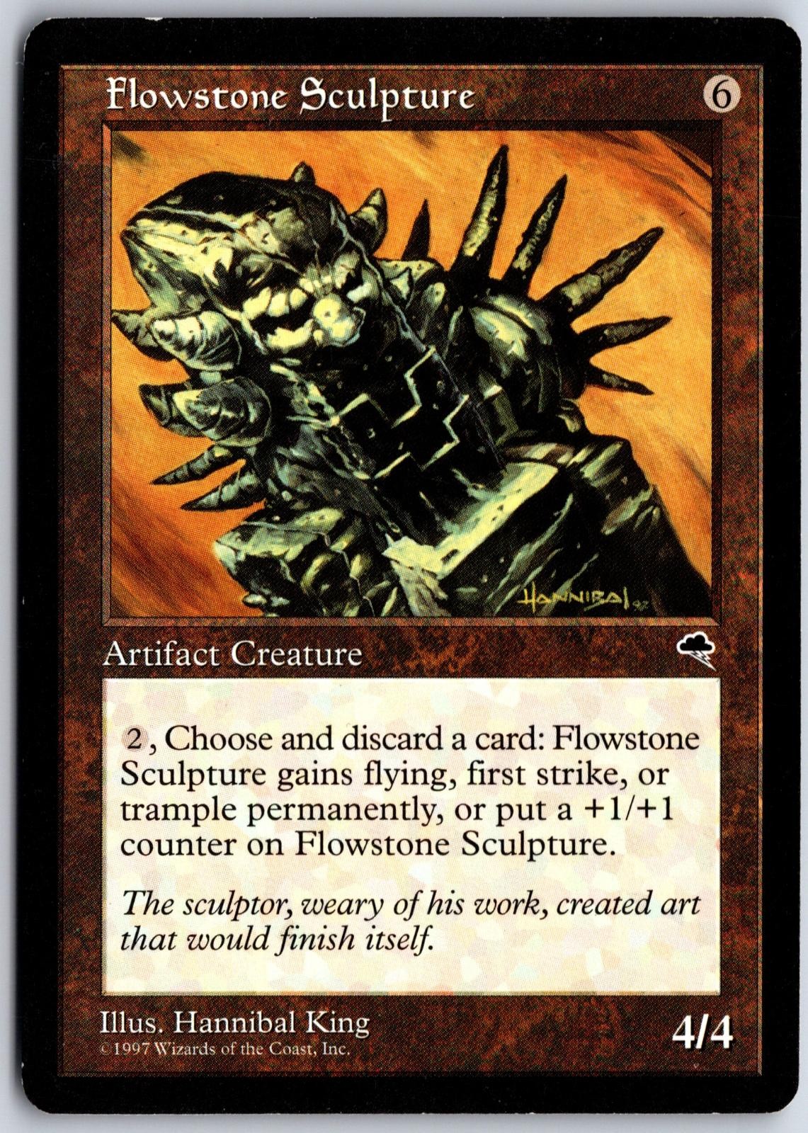 Flowstone Sculpture 288 R Tempest Magic: The Gathering NM/M