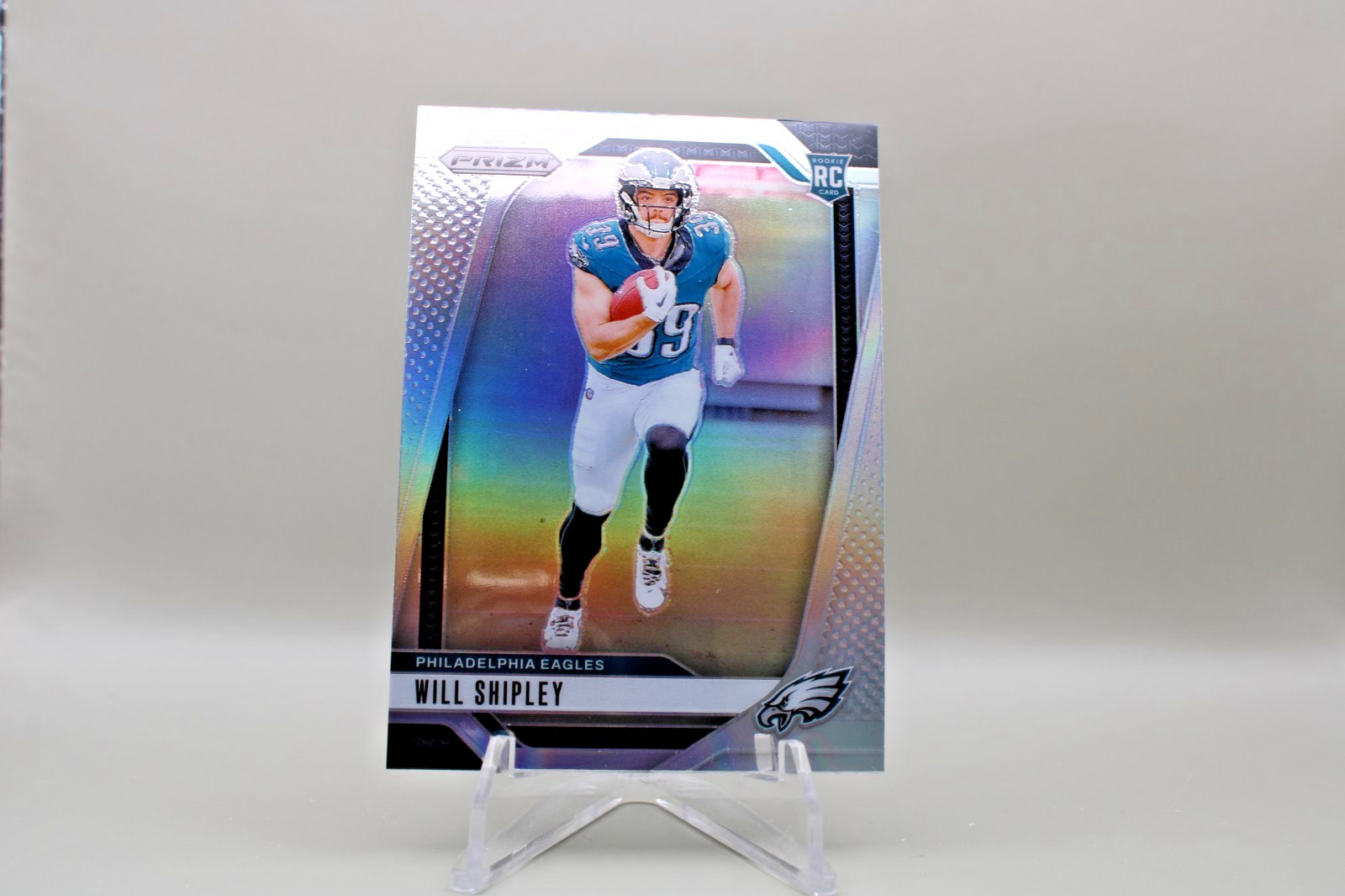 2024 Panini Prizm - Rookies Will Shipley #397 Silver Prizm (RC)