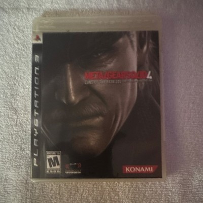 Konami Metal Gear Solid 4 Guns of the Patriots Manual Online PS3 NTSC