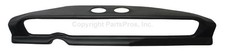 1968-78 Fiat 124 Spider New Fullface Black Molded Dashcap