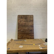 Flexispot Desk Top Only No Frame , Rustic Wood, 48" x 20" w Rounded Corners 