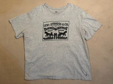 Levi s Men s XL T Shirt   Two Horses Graphic ...