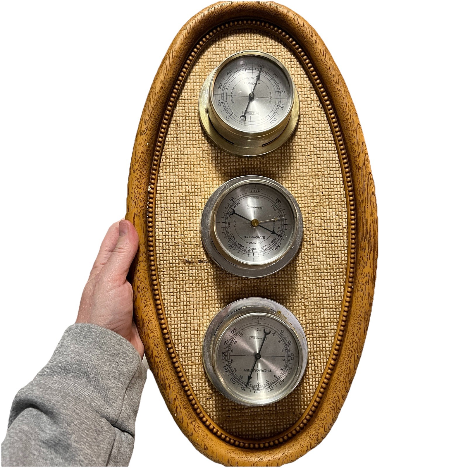 Decorative Mcm Oval As Is Not Working Prop