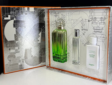 Un Jardin Sur Le Toit by HERMES 3 pcs EDT- 3.3oz 0.50oz 1.35oz body lotion NIB