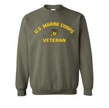 US Marine Corps Veteran Sweatshirt Officially Licensed