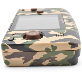 SNK Neo Geo Pocket Console Brown Camouflage w/Box Rare Tested Japan 1999