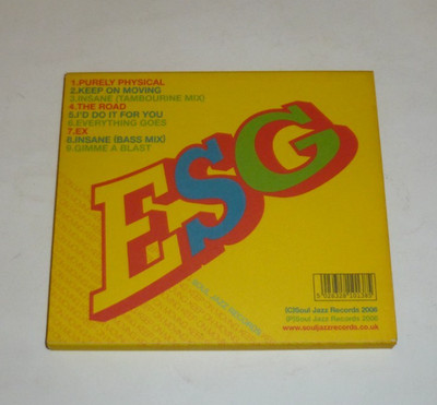 ESG - KEEP ON NOVING cd Soul Jazz Records SJR CD138