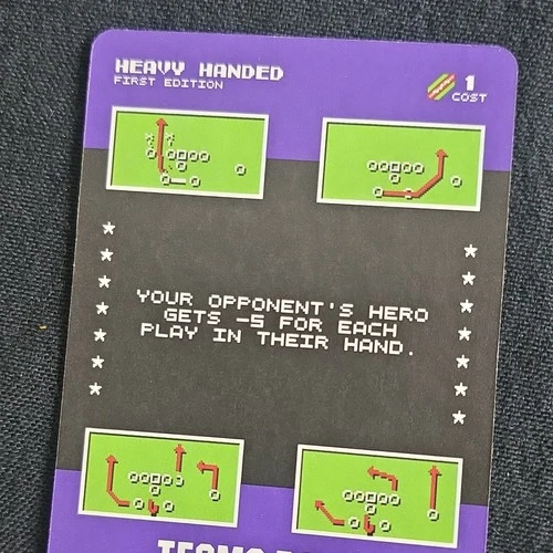 AH Heavy Handed Bo Jackson Battle Arena 1st Edition Play Card Cost 1
