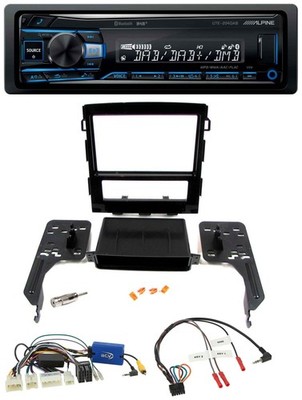 Alpine USB Bluetooth DAB Lenkrad Autoradio für Subaru Impreza ab 2018