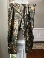 Wrangler Pro Gear Mens 9 Pocket Hunter Real Tree Camo Pants PG040AP Size 42x30