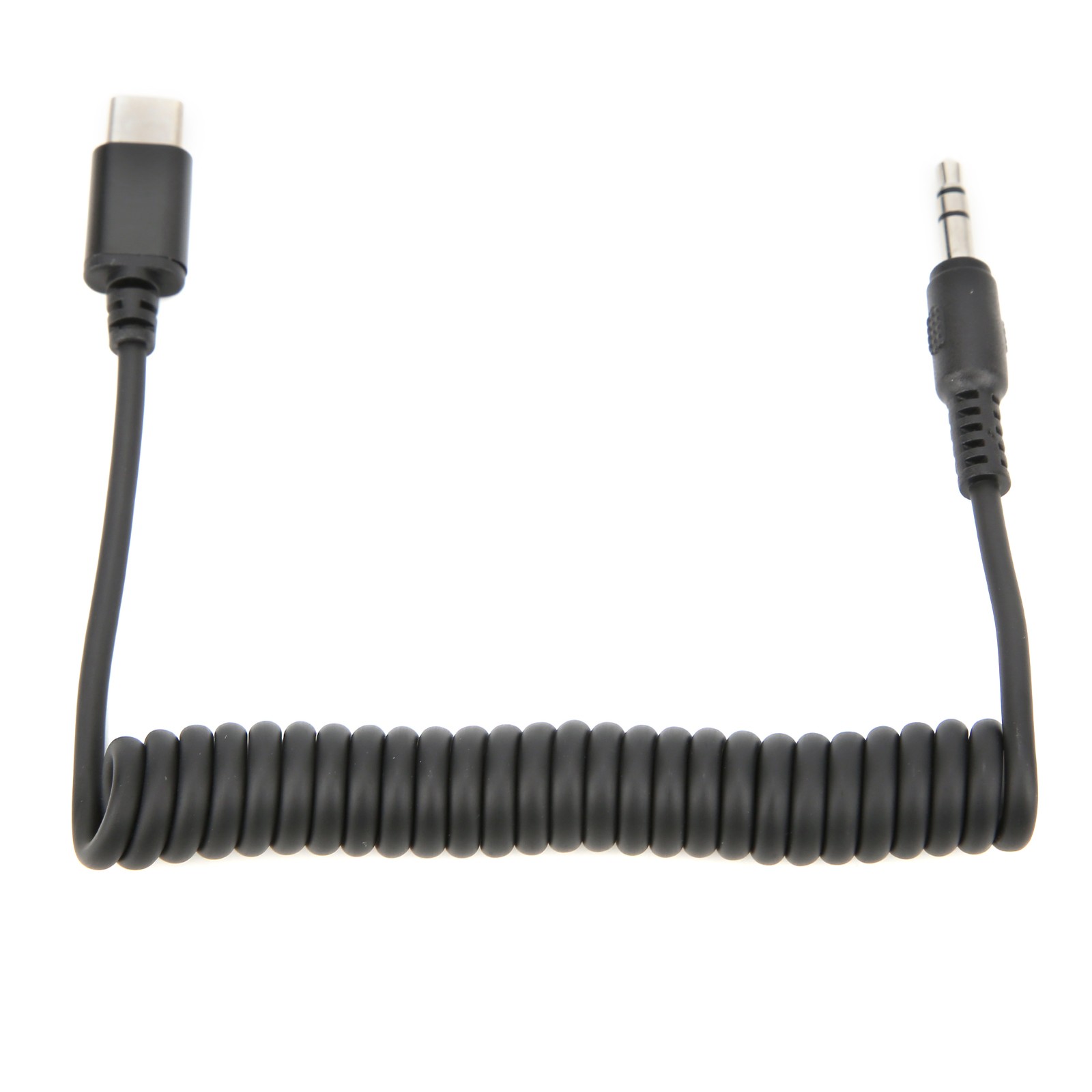 3.5mm TRRS Male Spring Coiled Cable For Live Audio Easy To Use