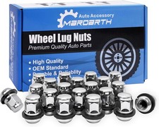 Set of 20, 12x1.5 Radius Lug Nuts with OE Style Washer Compatible with Honda