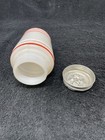 Vintage Hazel Atlas Milk Glass Beehive Pepper Shaker -- 4.5" tall — photo 5