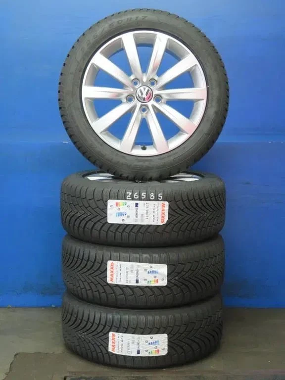 VW Sharan Winterreifen neu Winterräder original 17 Zoll Felgen Kompletträder - Bild 2 von 4