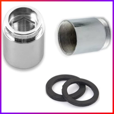 Wasserhahn-Adapter 22 mm NPT männlich, 2 Stück, Messing, F22 - M22