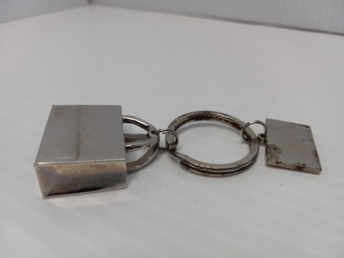 Younkers Department Store Purse Keychain Keyring Metal with American Flag Charm - Picture 5 of 21