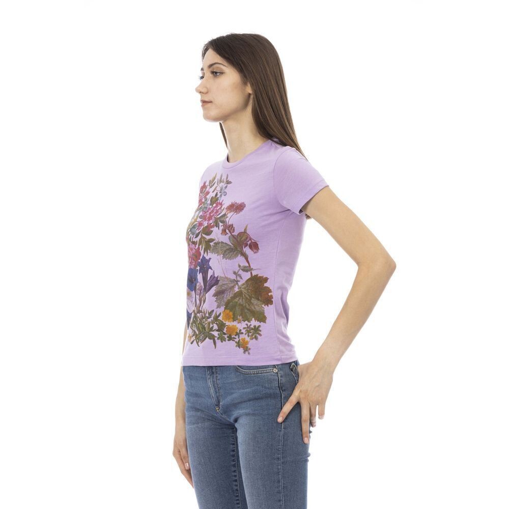 T-shirt Haut Femme Vintage - Taille S/36-38 - Couleur Orange - Très Bon État
