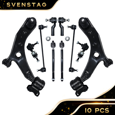 SVENSTAG Control Arm Kit with Sway Bar Link for 2004-2014 Mazda 3 5 - 10Pcs